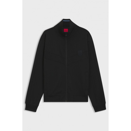 HUGO Ανδρική Ζακέτα Davronto Relaxed Fit 50553474 001 (Black)