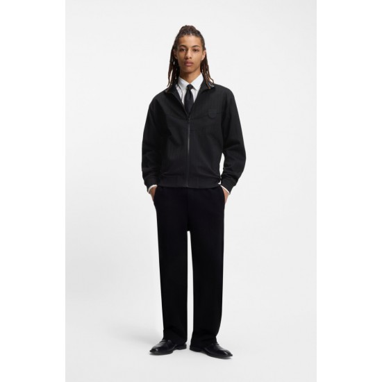 HUGO Ανδρική Ζακέτα Davronto Relaxed Fit 50553474 001 (Black)