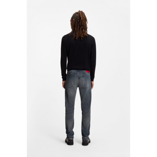 Hugo Ανδρικό Παντελόνι Jean 734 50555167 429 (Medium Blue)