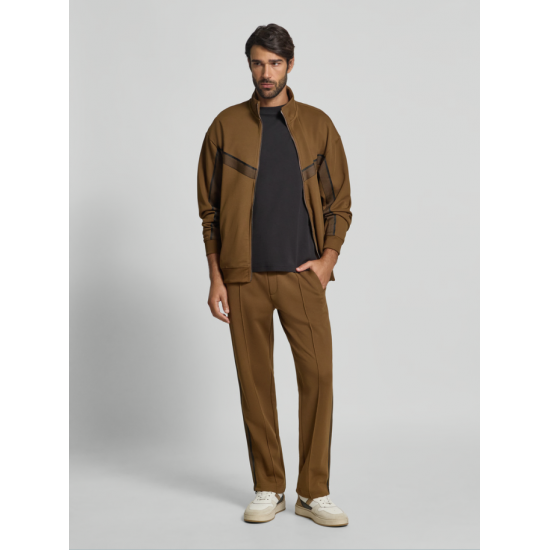 HUGO BOSS Ανδρική Ζακέτα Relaxed Fit Dingmoor 50542833 217 (Καφέ)