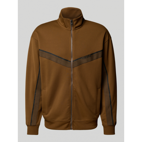 HUGO BOSS Ανδρική Ζακέτα Relaxed Fit Dingmoor 50542833 217 (Καφέ)