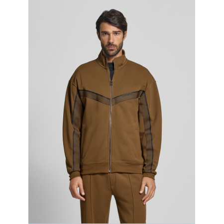 HUGO Ανδρική Ζακέτα Relaxed Fit Dingmoor 50542833 217 (Καφέ)