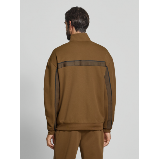 HUGO BOSS Ανδρική Ζακέτα Relaxed Fit Dingmoor 50542833 217 (Καφέ)