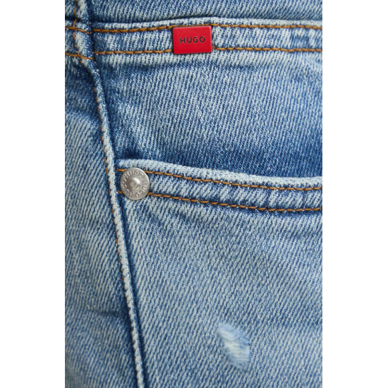 HUGO BOSS Ανδρικό Παντελόνι Jean 734 Extra Slim Fit 50537685 436 Light Blue