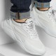 HUGO BOSS Ανδρικό Sneaker Basket Leon Runner 50536960-Light Pastel Grey (Γκρι Ανοιχτό)