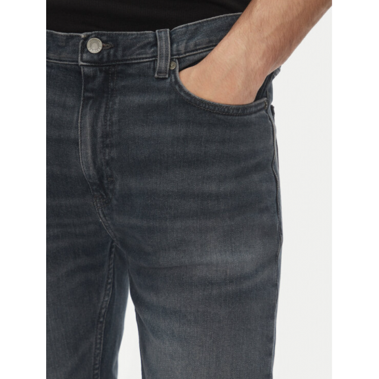 HUGO Ανδρικό Παντελόνι Jean Ελαστικό 734 Slim Fit 50542675 013 Γκρι