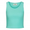 Jack & Jones JJXX Γυναικείο Αμάνικο Τοπ FALLON STR SL RIB TOP JRS NOOS 12200401-Aruba Blue