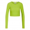 Jack & Jones JJXX Γυναικεία Μπλούζα FELINE STR LS RIB TEE JRS NOOS 12200402-Lime Punch