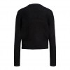 Jack & Jones JJXX Γυναικείο Πλεκτό Fluffy Crewneck Knit 12200506-Black (Μαύρο)