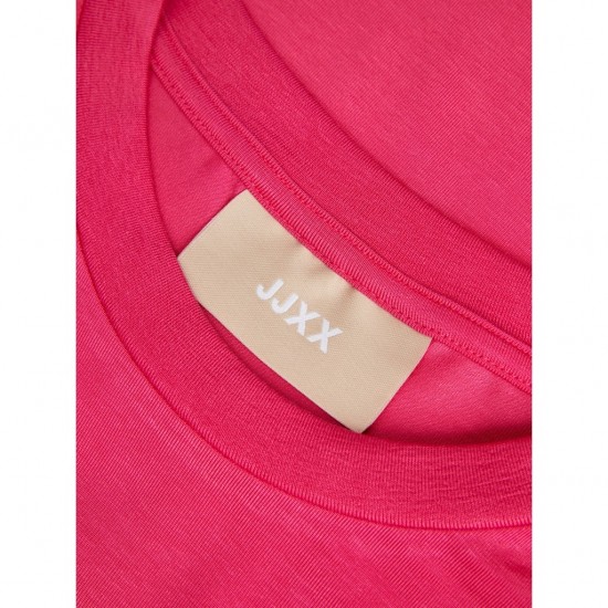 Jack & Jones Γυναικείο Φόρεμα KELLY REG SL MIDI DRESS JRS 12234674-Raspberry Sorbet