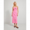 Jack & Jones JJXX Γυναικείο Φόρεμα Midi FRIDA MIDI CUT-OUT DRESS 12239277-Carmine Rose