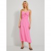 Jack & Jones JJXX Γυναικείο Φόρεμα Midi FRIDA MIDI CUT-OUT DRESS 12239277-Carmine Rose