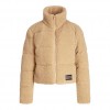 Jack & Jones JJXX Γυναικείο Μπουφάν Teddy Puffer Jacket 12240601-Cornstalk (Μπεζ)