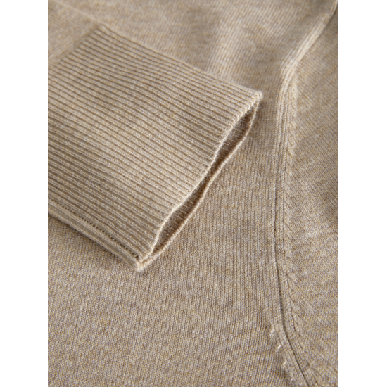 Jack & Jones JJXX Γυναικείο Πλεκτό Ζιβάγκο Comfy Roll Neck Knit Slim Fit 12258813-Vanilla Ice(Μπεζ)