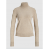 Jack & Jones JJXX Γυναικείο Πλεκτό Ζιβάγκο Comfy Roll Neck Knit Slim Fit 12258813-Vanilla Ice(Μπεζ)