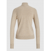 Jack & Jones JJXX Γυναικείο Πλεκτό Ζιβάγκο Comfy Roll Neck Knit Slim Fit 12258813-Vanilla Ice(Μπεζ)