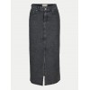 Jack & Jones JJXX Γυναικεία Φούστα Τζην Long Denim Skirt 12259327-Grey Denim (Γκρι)