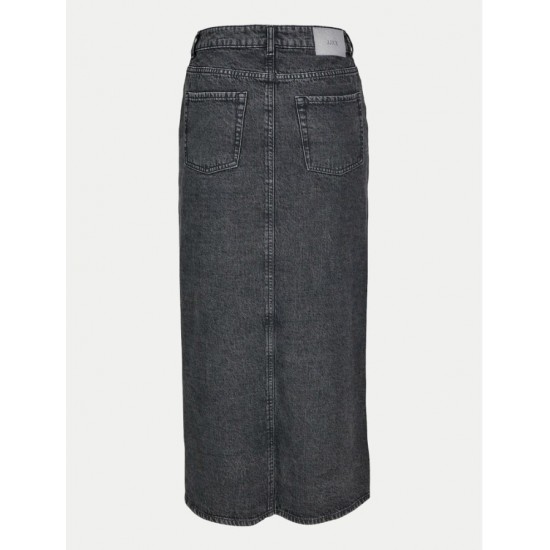 Jack & Jones JJXX Γυναικεία Φούστα Τζην Long Denim Skirt 12259327-Grey Denim (Γκρι)