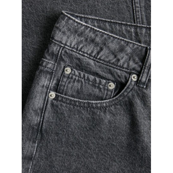 Jack & Jones JJXX Γυναικεία Φούστα Τζην Long Denim Skirt 12259327-Grey Denim (Γκρι)