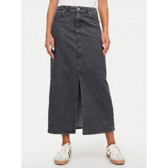 Jack & Jones JJXX Γυναικεία Φούστα Τζην Long Denim Skirt 12259327-Grey Denim (Γκρι)