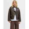 Jack & Jones JJXX Γυναικείο Μπουφάν JXFRIDA Δερμάτινο Washed Biker 12262131-Braken Washed(Καφέ)