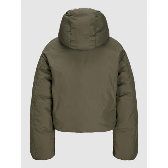 Jack & Jones JJXX Γυναικείο Μπουφάν Puffer Jacket 12258743-Grape Leaf(Χακί)