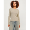 Jack & Jones JJXX Γυναικεία Πλεκτή Μπλούζα Cara Comfy Crew Neck Knit 12255368-Vanila Ice (Μπεζ)