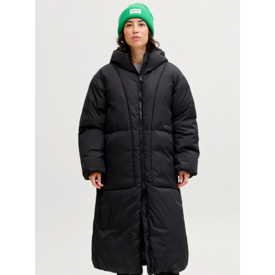 Jack & Jones JJXX Γυναικείο Πουπουλένιο Μπουφάν Lolly Puffer Coat 12258746-Black( Μαύρο)