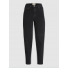 Jack & Jones JJXX Γυναικείο Jean Lisbon Mom Fit High Waist 12259633-Black (Μαύρο)