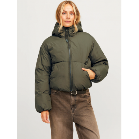 Jack & Jones JJXX Γυναικείο Μπουφάν Puffer Jacket 12258743-Grape Leaf(Χακί)