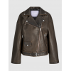 Jack & Jones JJXX Γυναικείο Μπουφάν JXFRIDA Δερμάτινο Washed Biker 12262131-Braken Washed(Καφέ)