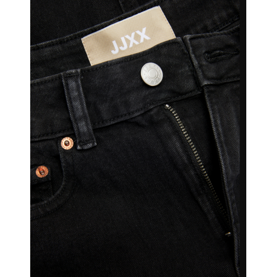 Jack & Jones JJXX Γυναικείο Jean Lisbon Mom Fit High Waist 12259633-Black (Μαύρο)