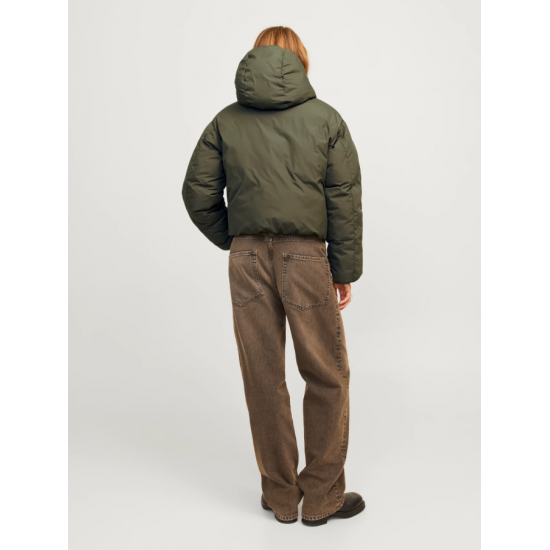 Jack & Jones JJXX Γυναικείο Μπουφάν Puffer Jacket 12258743-Grape Leaf(Χακί)