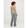 Jack & Jones JJXX Γυναικεία Πλεκτή Μπλούζα Cara Comfy Crew Neck Knit 12255368-Vanila Ice (Μπεζ)