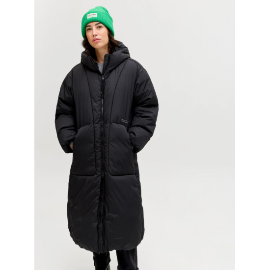 Jack & Jones JJXX Γυναικείο Πουπουλένιο Μπουφάν Lolly Puffer Coat 12258746-Black( Μαύρο)