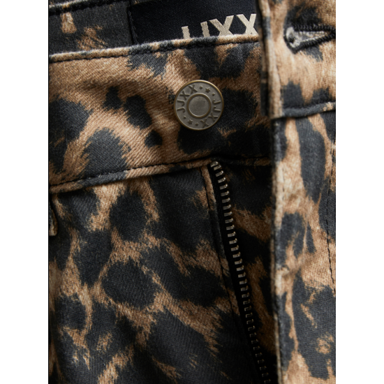 Jack & Jones JJXX Γυναικείο Παντελόνι Leopard  Zoe Sarah Wide 12273087-Constalk Leopard