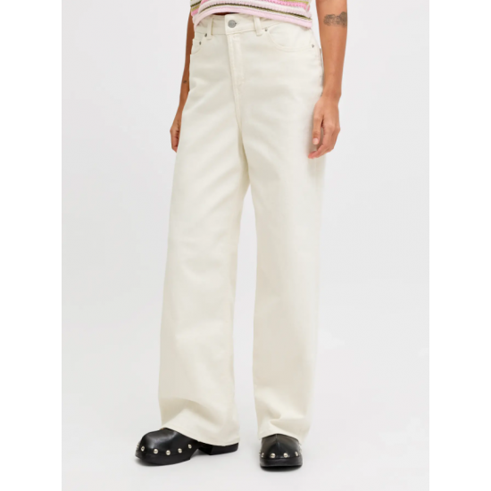 Jack & Jones JJXX Γυναικείo Jean Παντελόνι JX TOKYO WIDE 12269078-Off White