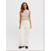 Jack & Jones JJXX Γυναικείo Jean Παντελόνι JX TOKYO WIDE 12269078-Off White