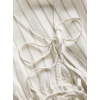 Jack & Jones JJXX Γυναικείο Λινό Top JXALMIRA LINEN BLEND TIE SL TOP 12287713-Blanc de Blanc(Eκρού/Ριγέ)