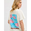 Jack & Jones JJXX Γυναικείο T-Shirt JXBLOMMA LOOSE SS TEE TG JRS 12296303-Blanc de Blanc
