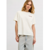 Jack & Jones JJXX Γυναικείο T-Shirt JXBLOMMA LOOSE SS TEE TG JRS 12296303-Blanc de Blanc