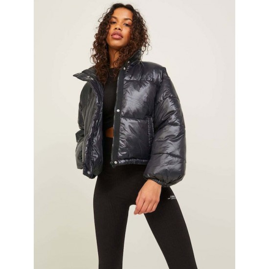 Jack & Jones JJXX Γυναικείο Μπουφάν Shine Puffer Jacket Black 12214675-Black (Μαύρο)