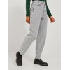Jack & Jones JJXX Γυναικείο Jean Lisbon Mom Fit High Waist 12236344-Light Grey(Γκρι)