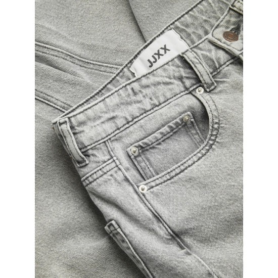 Jack & Jones JJXX Γυναικείο Jean Lisbon Mom Fit High Waist 12236344-Light Grey(Γκρι)