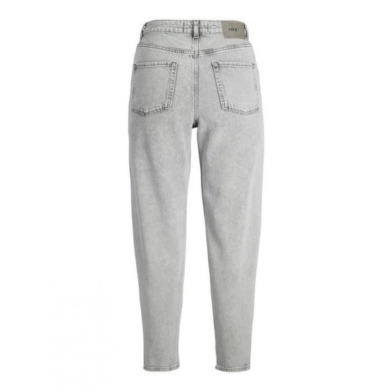 Jack & Jones JJXX Γυναικείο Jean Lisbon Mom Fit High Waist 12236344-Light Grey(Γκρι)