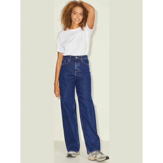 Jack & Jones JJXX Γυναικείο Παντελόνι Jean Tokyo Wide 12203894-Dark Blue (Μπλε)