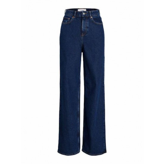 Jack & Jones JJXX Γυναικείο Παντελόνι Jean Tokyo Wide 12203894-Dark Blue (Μπλε)
