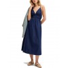 Jack & Jones JJXX Γυναικείο Φόρεμα Denim JXDEBBY CHAMBREY SL DRESS WVN 12287864-Dark Blue Denim