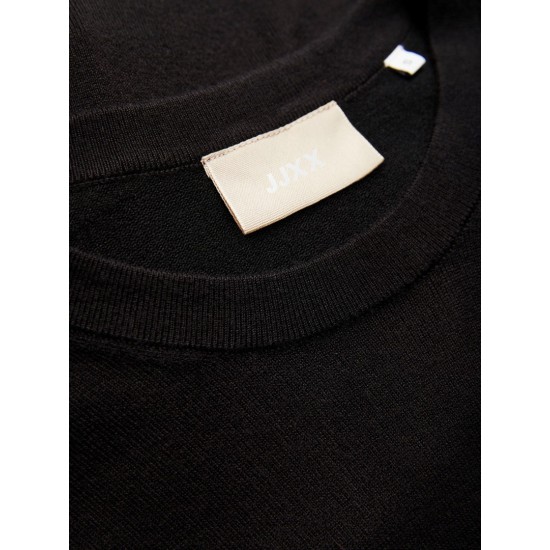 JJXX Γυναικείο Πλεκτό Basic Crew Neck Knit 12200214-Black (Μαύρο)