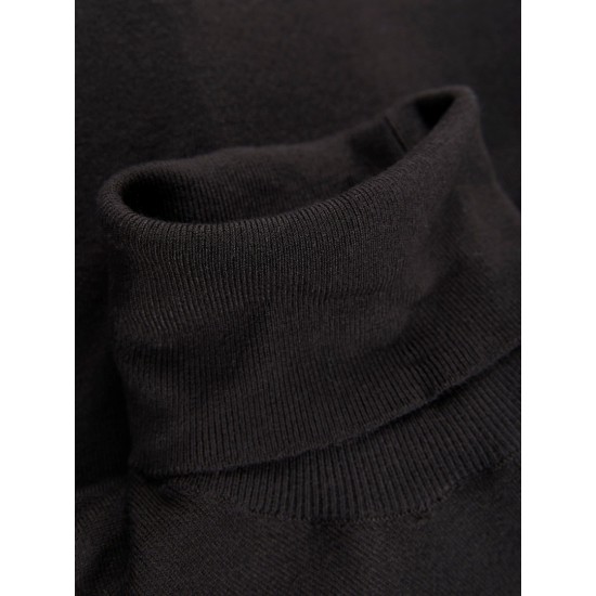 JJXX Γυναικείο Πλεκτό Ζιβάγκο Soft Roll Neck Knit 12201875-Black (Μαύρο)